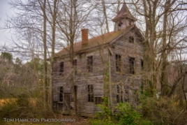An abandoned lodge of the Order of Odd Fellows