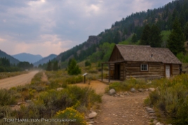 The abandoned ghost town of Custer.
