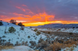 Sunset in Kanab, Utah